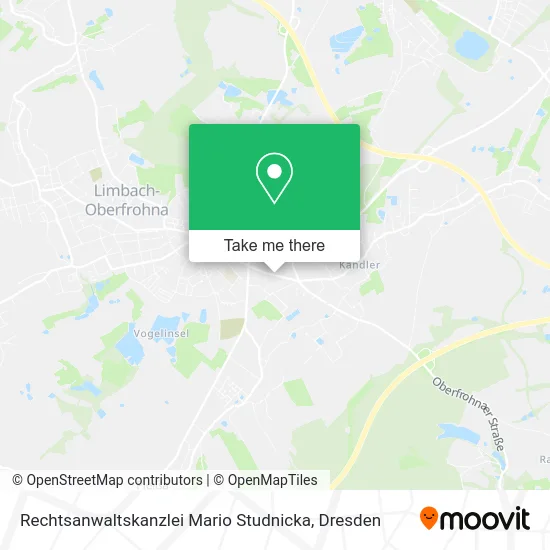 Карта Rechtsanwaltskanzlei Mario Studnicka