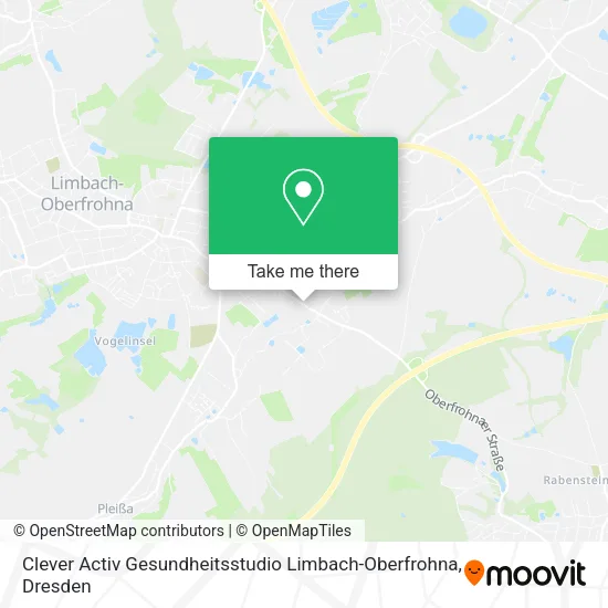 Карта Clever Activ Gesundheitsstudio Limbach-Oberfrohna