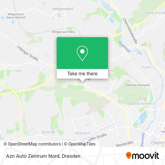 Карта Azn Auto Zentrum Nord