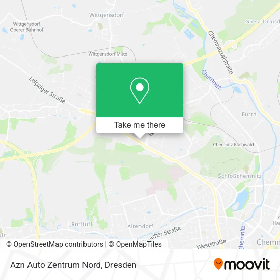 Карта Azn Auto Zentrum Nord