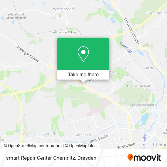 Карта smart Repair Center Chemnitz