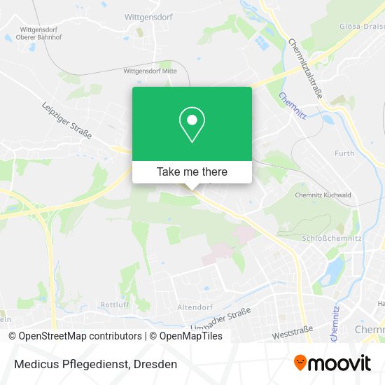 Карта Medicus Pflegedienst