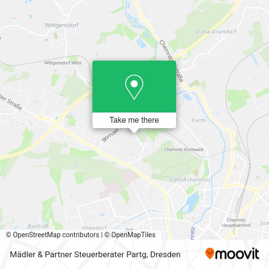 Карта Mädler & Partner Steuerberater Partg
