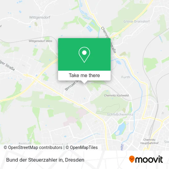 Bund der Steuerzahler in map