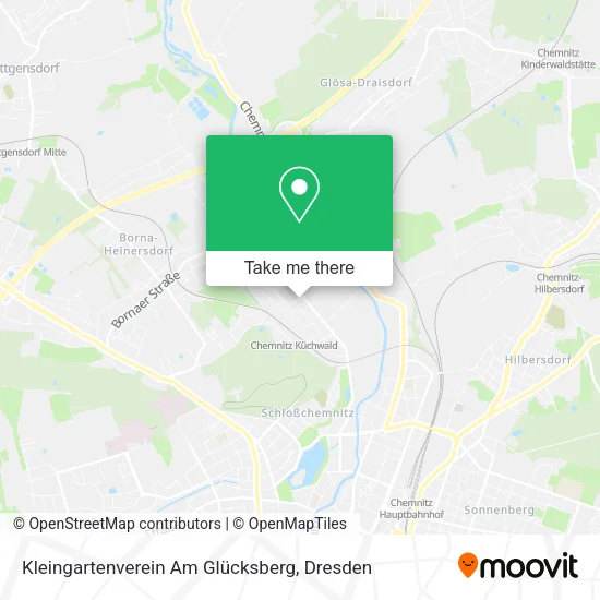 Карта Kleingartenverein Am Glücksberg