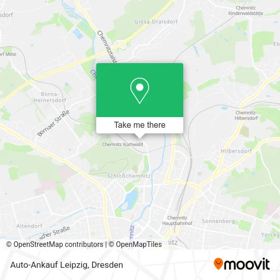 Карта Auto-Ankauf Leipzig