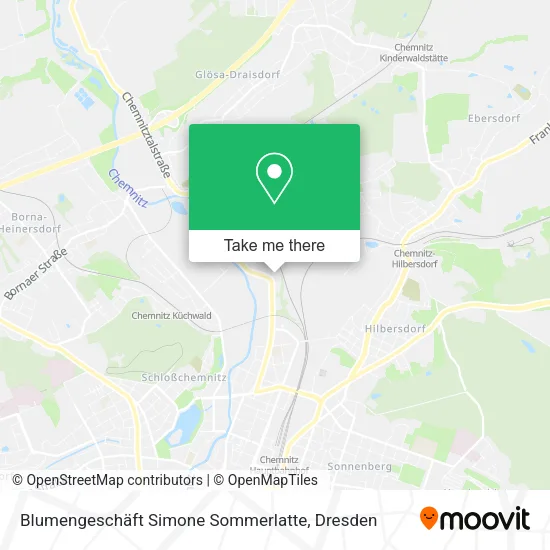 Карта Blumengeschäft Simone Sommerlatte