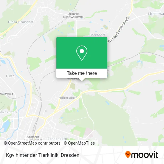 Карта Kgv hinter der Tierklinik