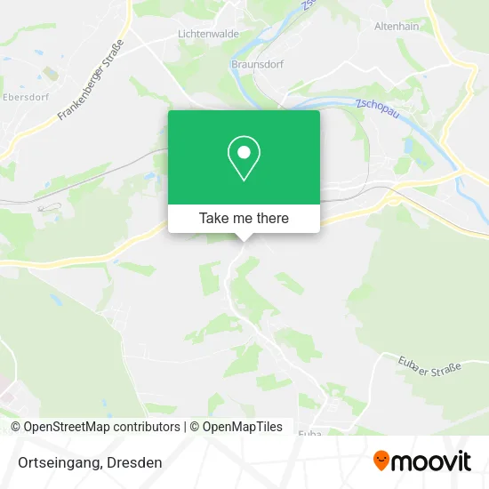 Карта Ortseingang