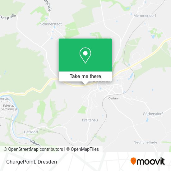 Карта ChargePoint