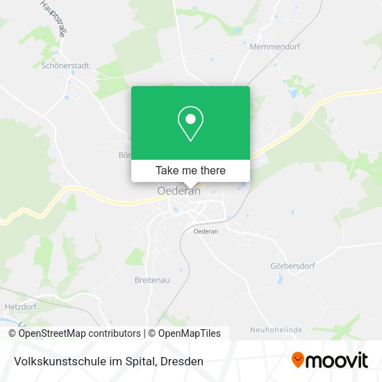 Карта Volkskunstschule im Spital