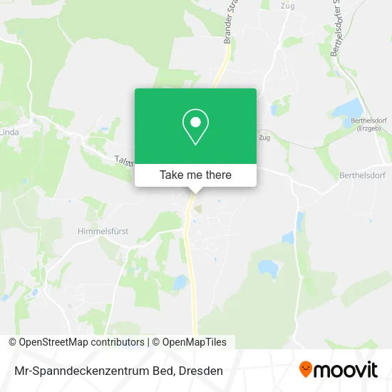 Карта Mr-Spanndeckenzentrum Bed