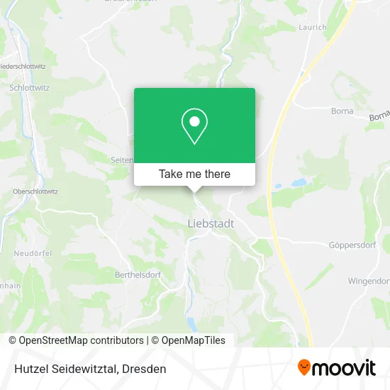 Карта Hutzel Seidewitztal