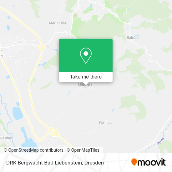 Карта DRK Bergwacht Bad Liebenstein