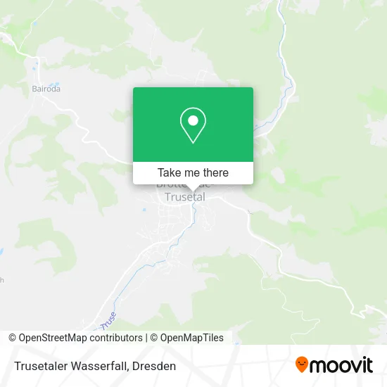 Карта Trusetaler Wasserfall
