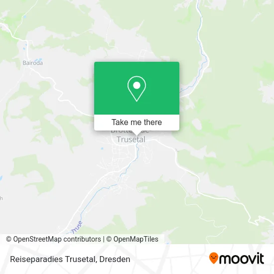 Карта Reiseparadies Trusetal