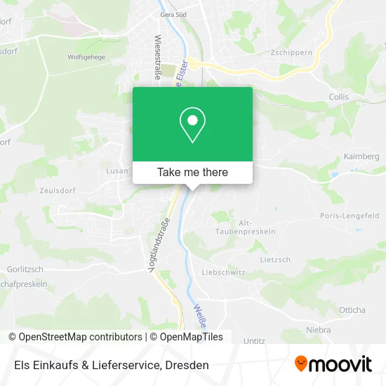 Карта Els Einkaufs & Lieferservice