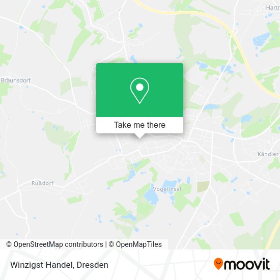 Карта Winzigst Handel