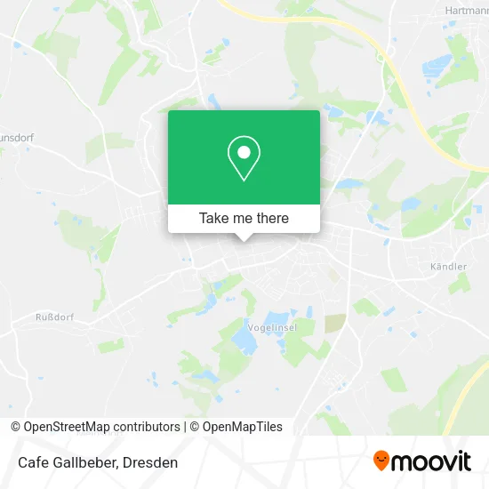 Карта Cafe Gallbeber