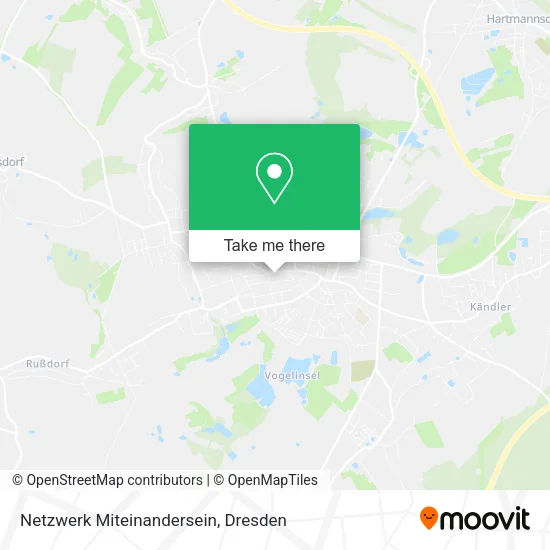 Карта Netzwerk Miteinandersein