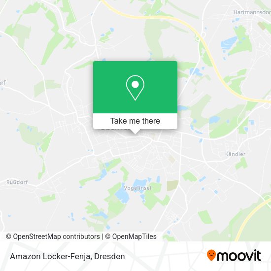 Карта Amazon Locker-Fenja