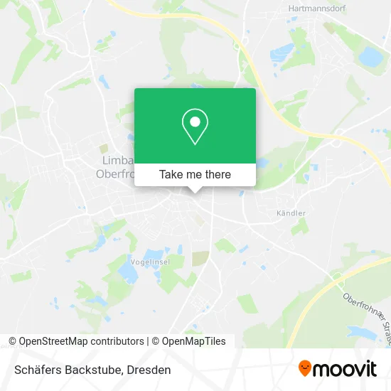 Карта Schäfers Backstube