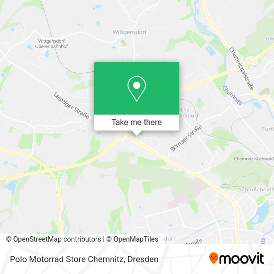 Карта Polo Motorrad Store Chemnitz