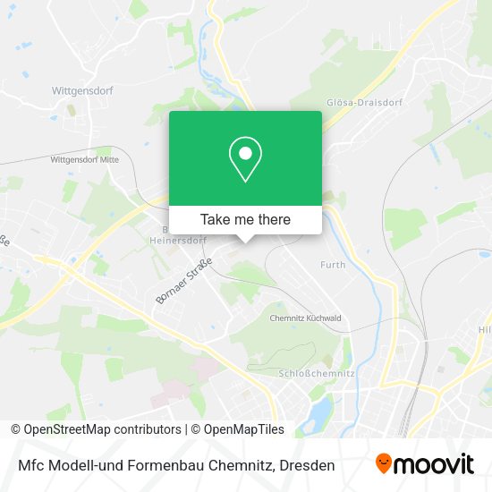 Карта Mfc Modell-und Formenbau Chemnitz