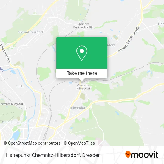 Карта Haltepunkt Chemnitz-Hilbersdorf