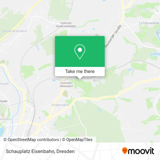 Карта Schauplatz Eisenbahn