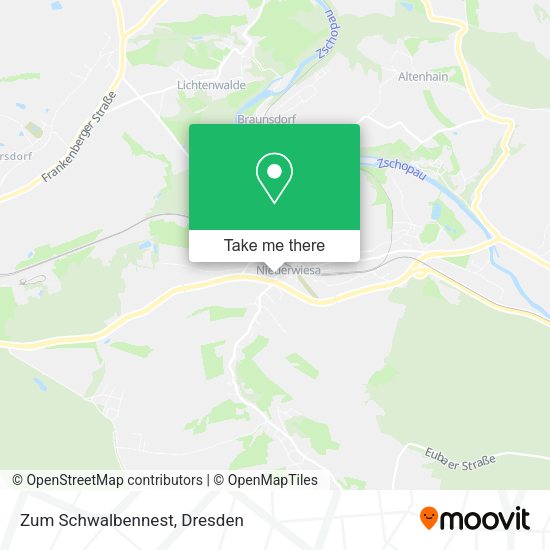 Карта Zum Schwalbennest