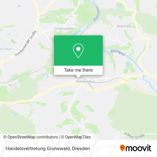 Карта Handelsvertretung Grunewald