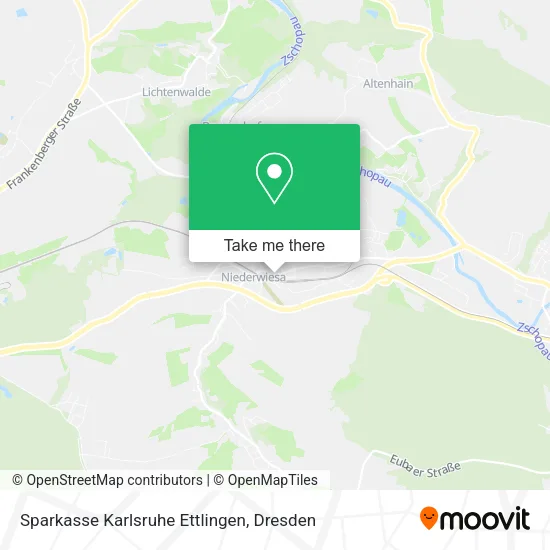 Карта Sparkasse Karlsruhe Ettlingen