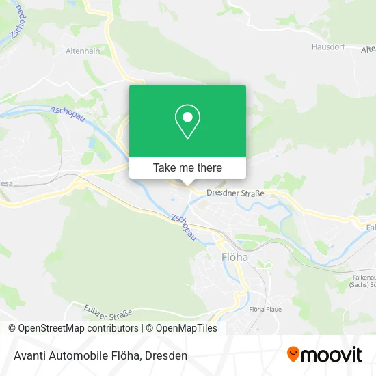 Карта Avanti Automobile Flöha