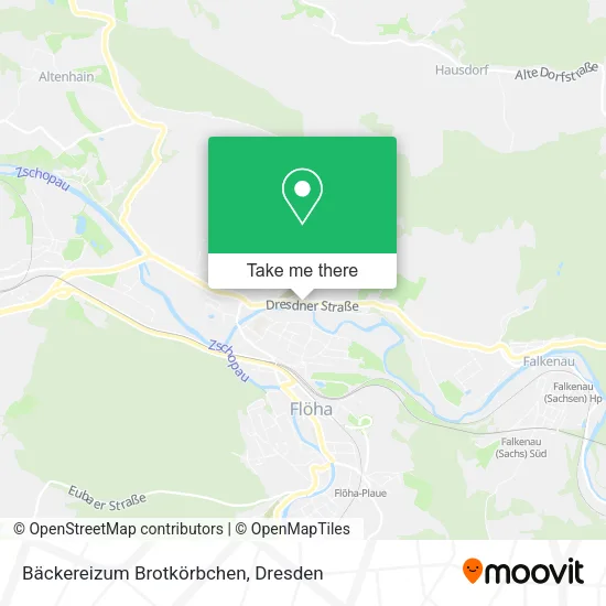 Карта Bäckereizum Brotkörbchen