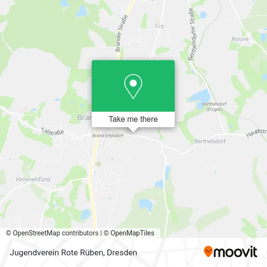 Jugendverein Rote Rüben map