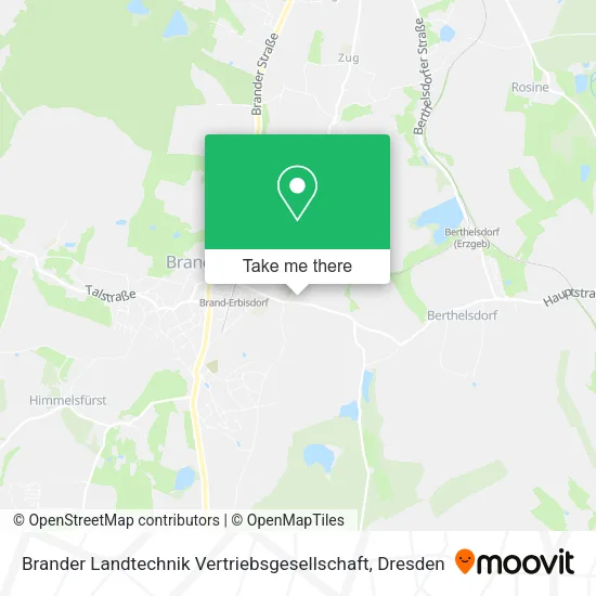 Brander Landtechnik Vertriebsgesellschaft map