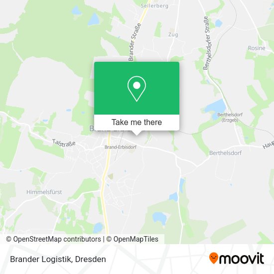 Карта Brander Logistik