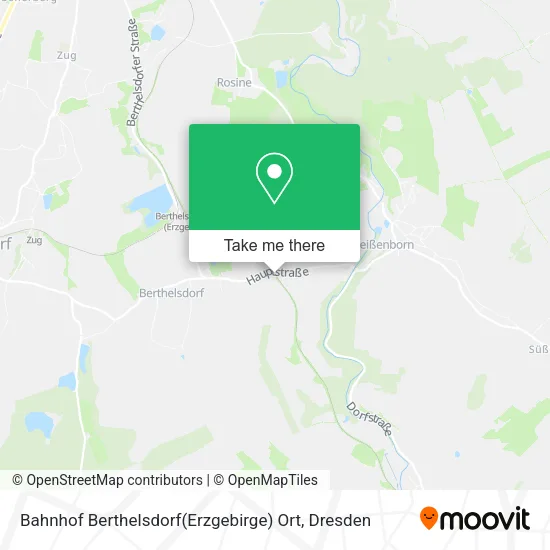 Bahnhof Berthelsdorf(Erzgebirge) Ort map