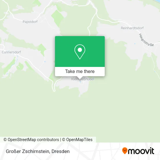 Карта Großer Zschirnstein