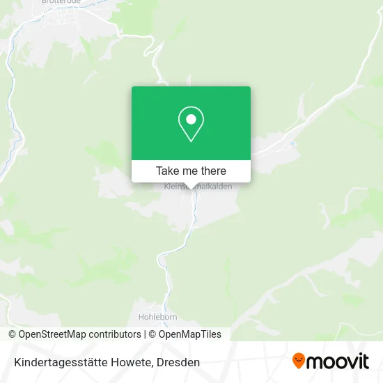 Карта Kindertagesstätte Howete