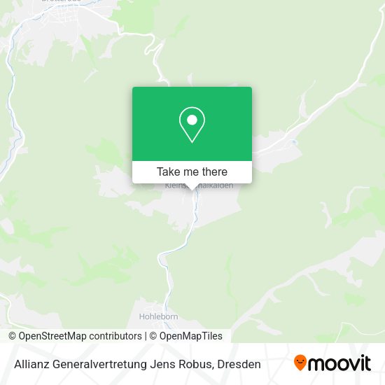Карта Allianz Generalvertretung Jens Robus