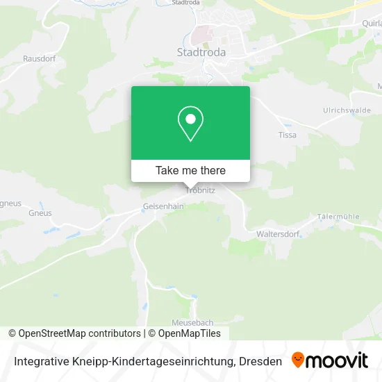 Карта Integrative Kneipp-Kindertageseinrichtung