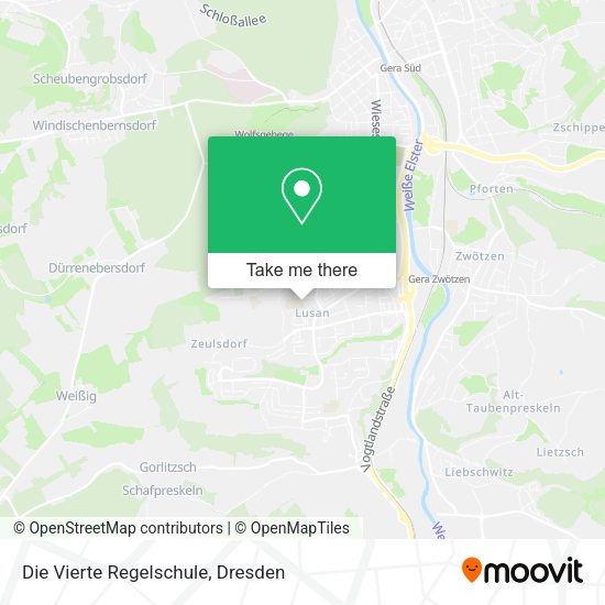 Карта Die Vierte Regelschule