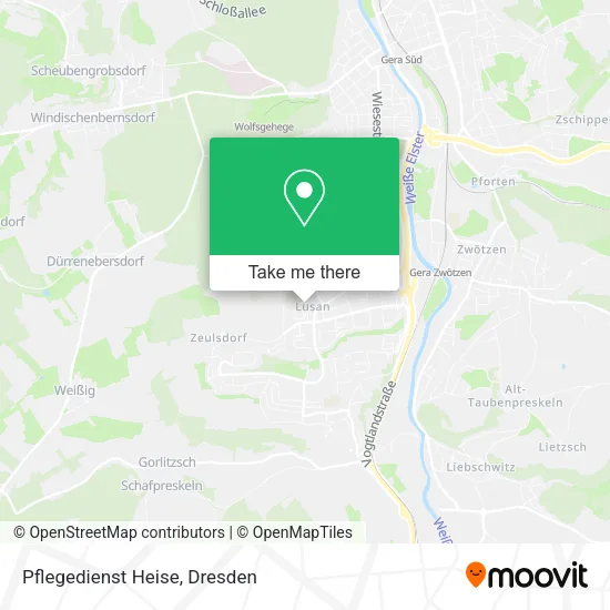 Карта Pflegedienst Heise