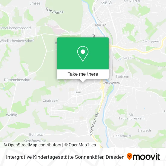 Карта Intergrative Kindertagesstätte Sonnenkäfer