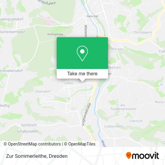 Карта Zur Sommerleithe