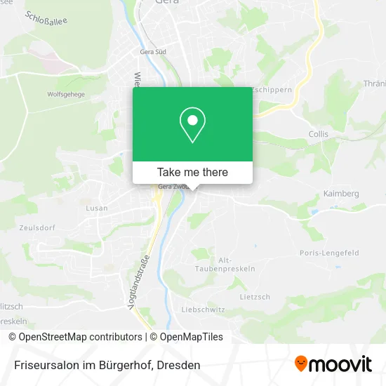Карта Friseursalon im Bürgerhof
