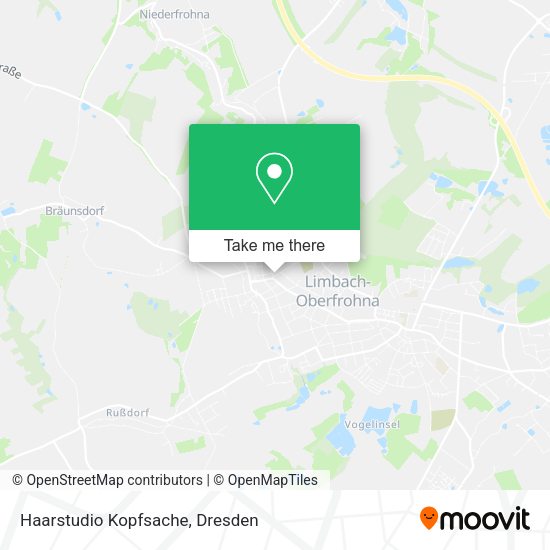Карта Haarstudio Kopfsache