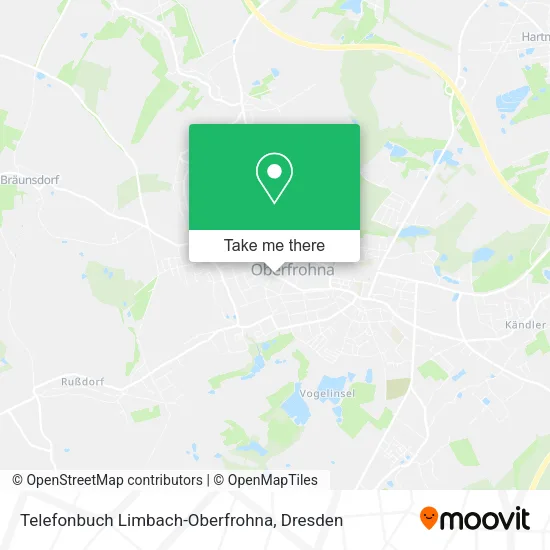 Карта Telefonbuch Limbach-Oberfrohna